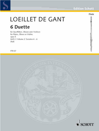 J. Loeillet de Gant - Six Duets