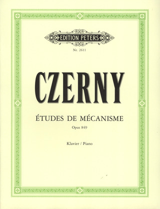 Carl Czerny - Études de Mécanisme op. 849
