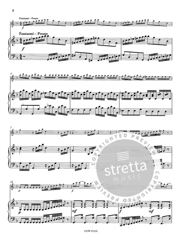 Antonio Vivaldi - Konzert op. 10,2 für Flöte, Streicher und BC (2)