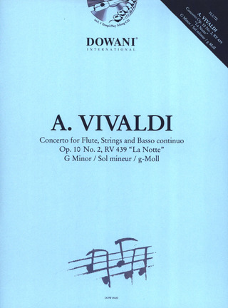 Antonio Vivaldi - Konzert op. 10,2 für Flöte, Streicher und BC