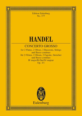 George Frideric Handel - Concerto grosso Bb major