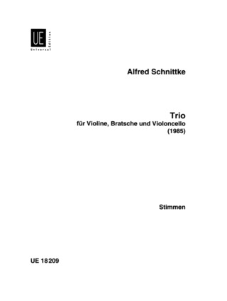 Alfred Schnittke - Trio für Violine, Viola und Violoncello