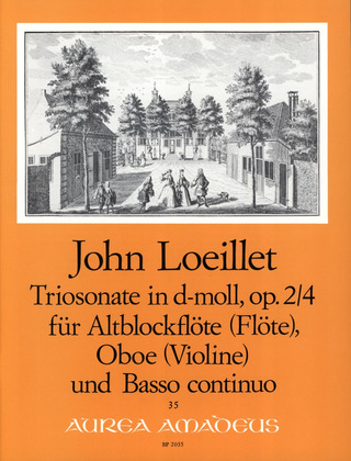 Jean-Baptiste Loeillet: Triosonate d-moll op. 2/4
