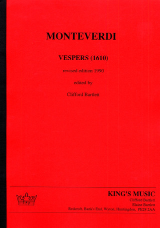 Claudio Monteverdi - Vespro Della Beata Virgine - Marienvesper