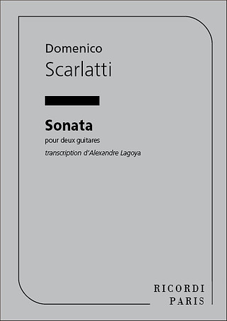 Domenico Scarlatti - Sonata 2 Guitares ( Lagoya )