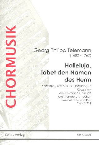 Georg Philipp Telemann - Halleluja, lobet den namen des Herrn TWV1:713
