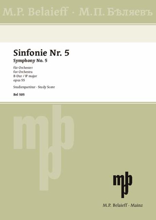 Alexander Glasunow - Sinfonie Nr. 5 B-Dur