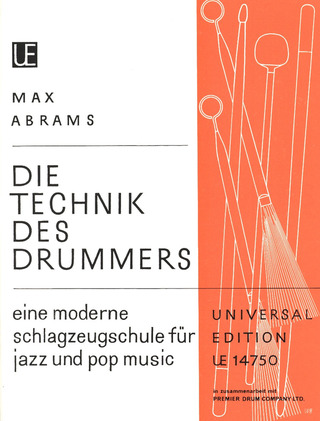 Max Abrams - Die Technik des Drummers für Schlagzeug