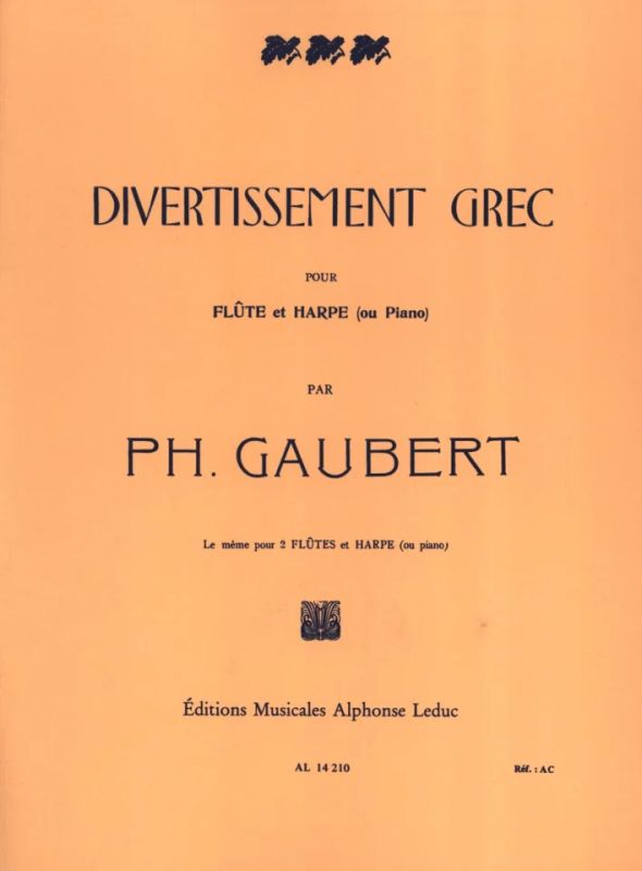Philippe Gaubert - Divertissement Grec