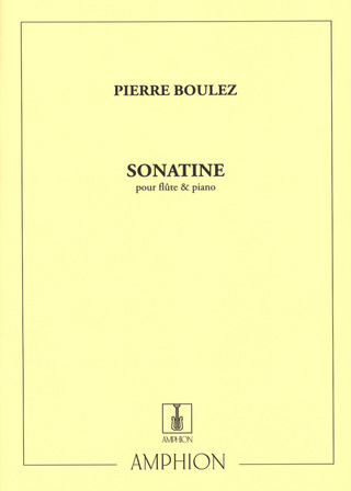 P. Boulez - Sonatine