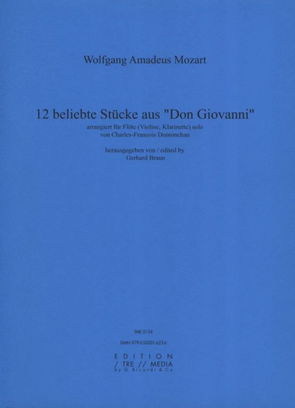 Wolfgang Amadeus Mozart - 12 Beliebte Stuecke (Don Giovanni)