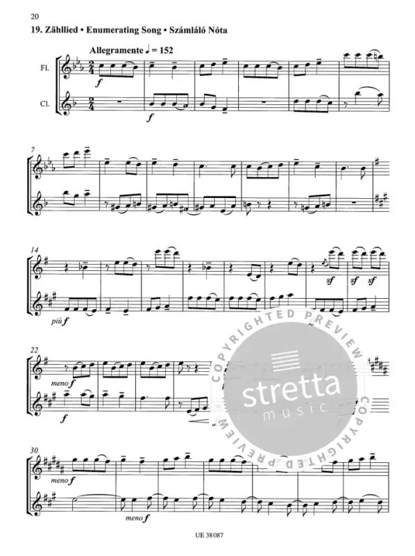 Béla Bartók - 20 Duos (4)