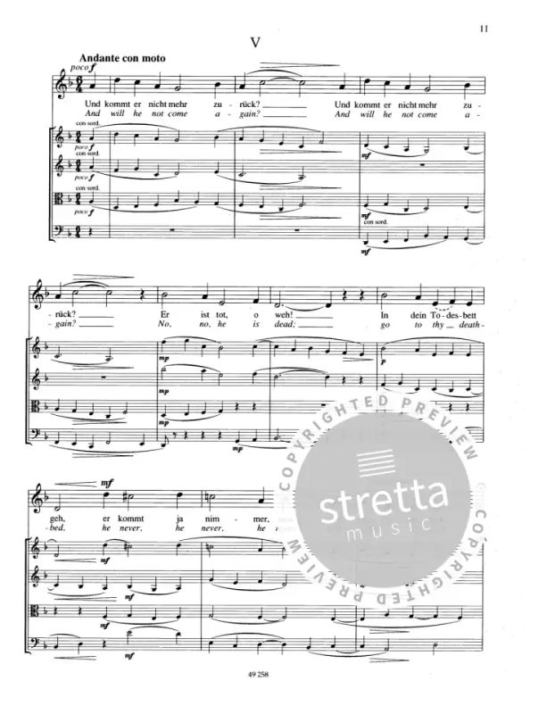 Johannes Brahmset al. - Fünf Ophelia-Lieder (3)