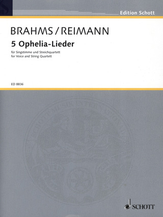 Johannes Brahms et al.: Fünf Ophelia-Lieder