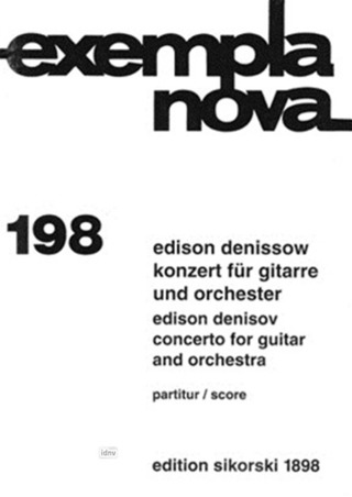 Edisson Denissow - Konzert für Gitarre und Orchester