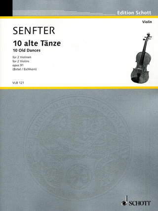 Johanna Senfter - 10 alte Tänze op. 91