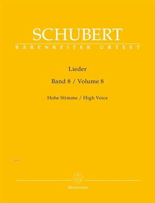Franz Schubert - Lieder 8 – High Voice