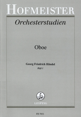 George Frideric Handel - Orchesterstudien Oboe 1