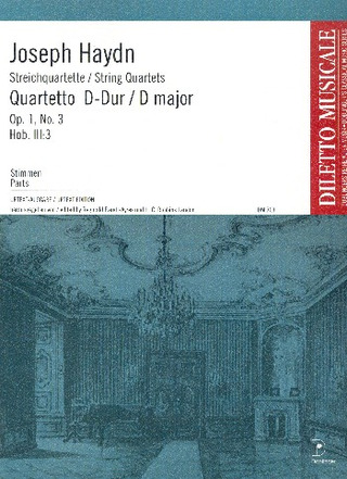 Joseph Haydn - Streichquartett D-Dur op. 1/3 Hob. III:3