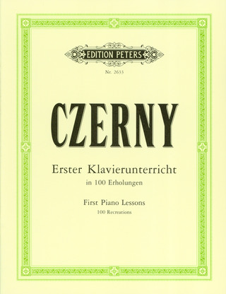 Carl Czerny - First Piano Lessons in 100 Recreations