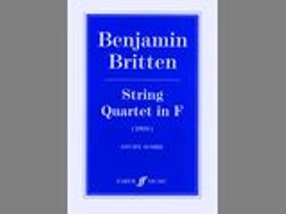 Benjamin Britten - Quartett F-Dur