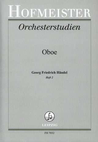 Georg Friedrich Händel - Orchesterstudien Oboe 2