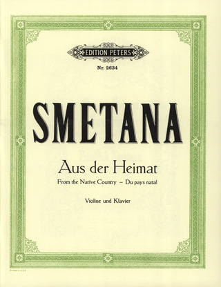 Bedřich Smetana - Aus der Heimat
