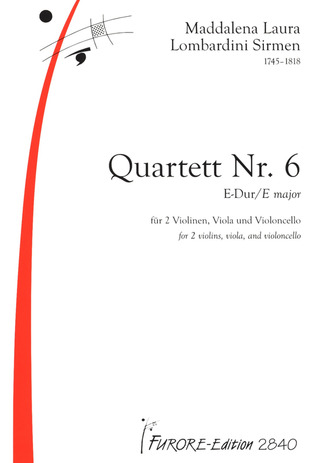 Quartett E-Dur Nr.6