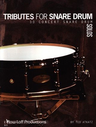 Atkatz Ted - Tributes For Snare Drum