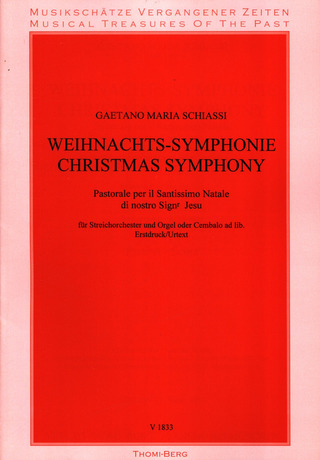 Gaetano Maria Schiassi - Weihnachts-Symphonie – Sinfonia pastorale D-Dur
