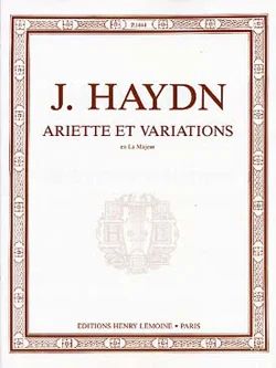 Joseph Haydn - Ariette et variations en la maj.