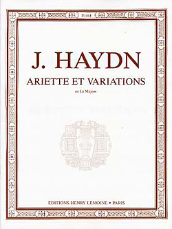 Joseph Haydn - Ariette et variations en la maj.