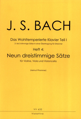 Johann Sebastian Bach - Wohltemperierten Klavier Teil I
