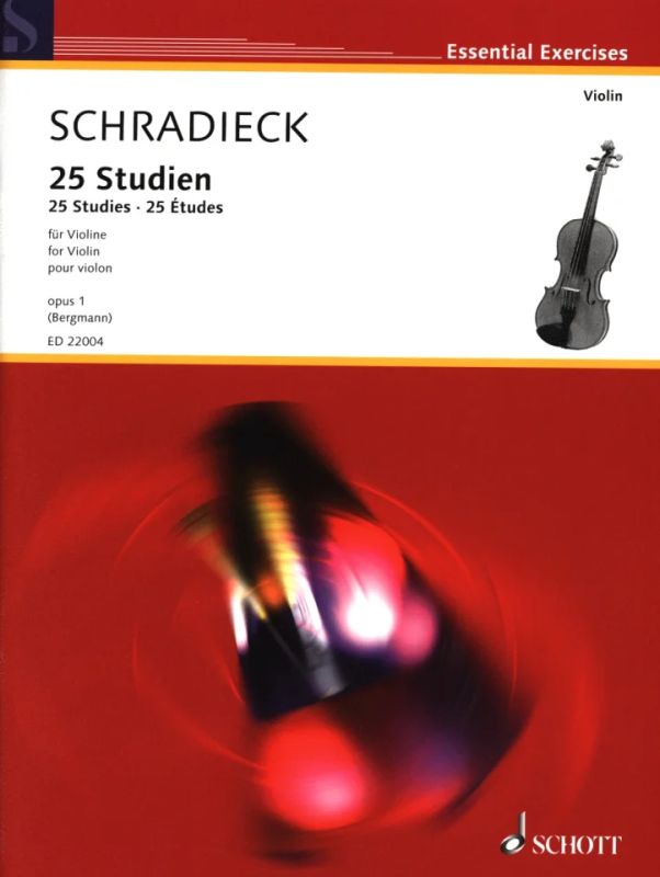 Henry Schradieck - 25 Études op. 1