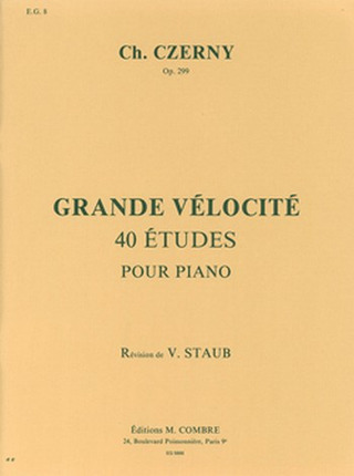 Carl Czerny - Grande vélocité Op.299