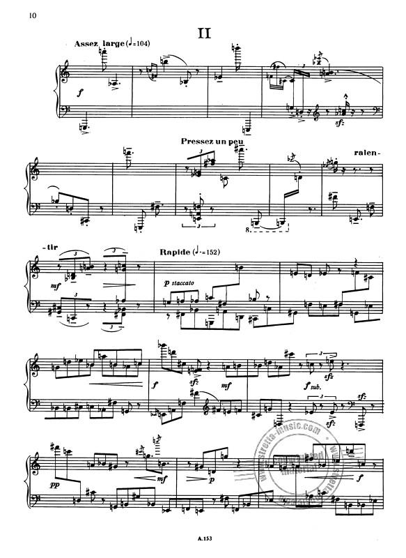 Pierre Boulez: Première Sonate für Klavier (1946) (3)