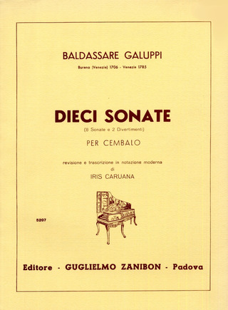 Baldassare Galuppi: 10 Sonaten