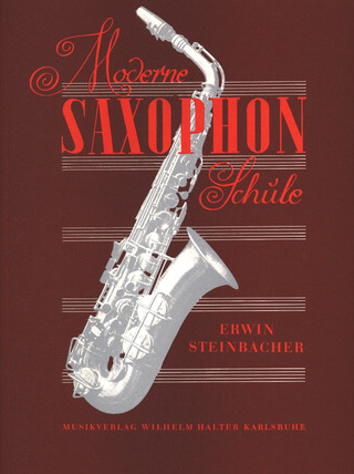 Erwin Steinbacher - Moderne Saxophonschule