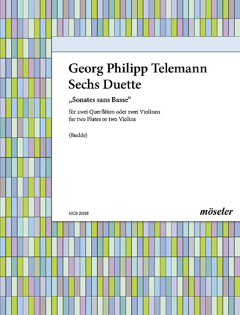 Georg Philipp Telemann - Sechs Duette TWV 40:101-106