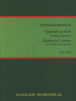 Ottorino Respighi - Bläserquintett g-Moll