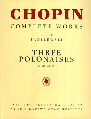 Frédéric Chopin - 3 Polonaises