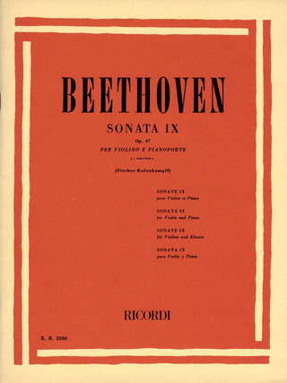 Ludwig van Beethoven - Sonata La op. 47 A Kreutzer (Fischer Kulenka)