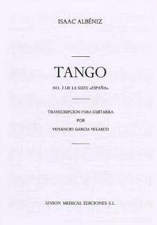 Isaac Albéniz - Tango (garcia Velasco) Guitar