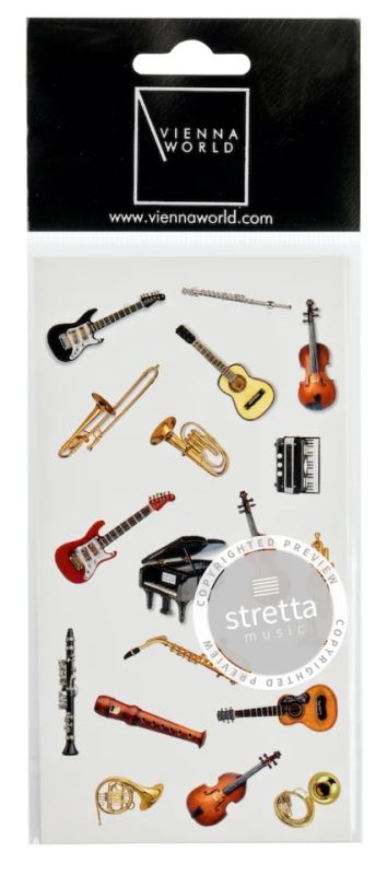Stickers Music Instruments