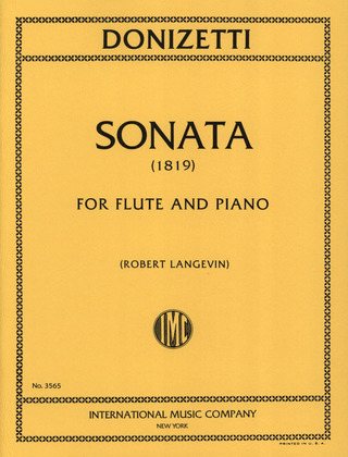 Gaetano Donizetti - Sonata