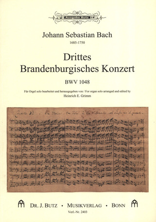 Johann Sebastian Bach - Brandenburgisches Konzert Nr. 3 BWV1048