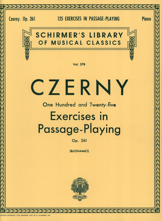 Carl Czerny et al. - 125 Exercises in Passage Playing, Op. 261