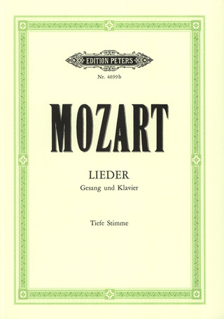 Wolfgang Amadeus Mozart - Lieder