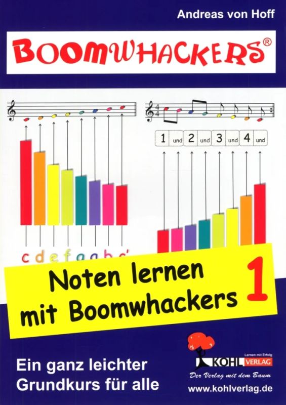 Andreas von Hoff - Boomwhackers – Noten lernen mit Boomwhackers 1