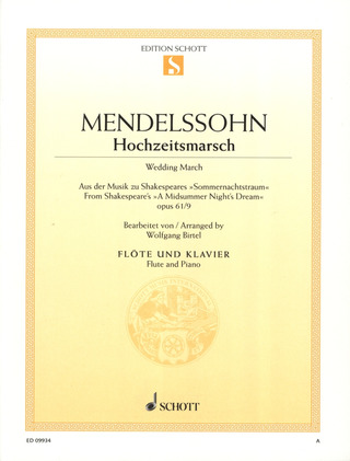 Felix Mendelssohn Bartholdy - Hochzeitsmarsch op. 61/9
